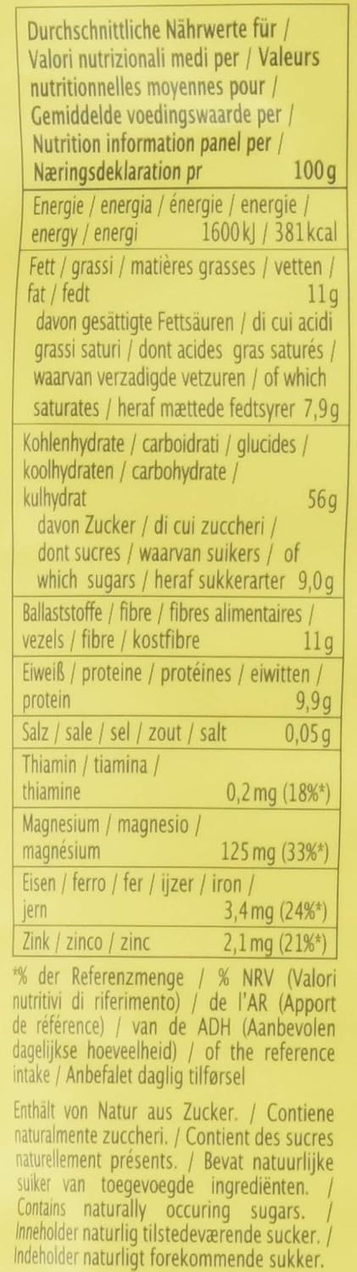 Frühstücksbrei Ayurveda, 500 G Cereale Naty Shop