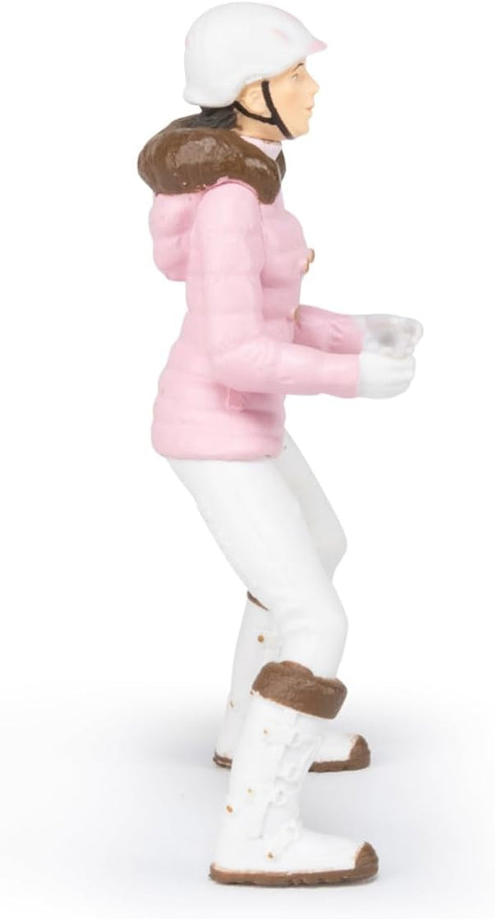 PAPO - Horse figure - Rider Fashion Winter, pasiune pentru călărie, jucărie pentru copii de la 3 ani. Action figures Naty Shop