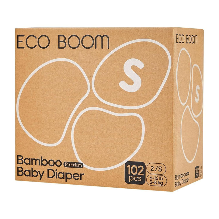 Scutece, Viscose din Bamboo Scutece, scutece de unică folosință moi naturale pentru sugari Mama si Copilul Naty Shop 2 (102 scutece)
