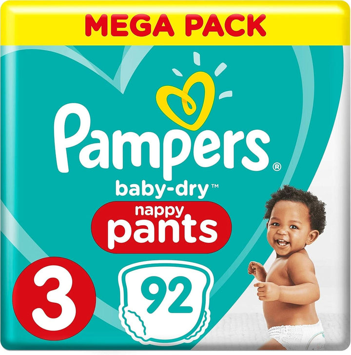 Scutece Pampers, versiunea clasica, diverse marimi Mama si Copilul Naty Shop 3 (92 buc)
