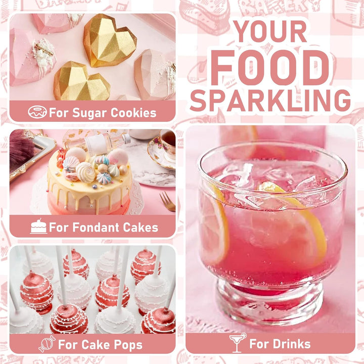 Shimmer Glitter Dust, Glitter comestibil, 30 grame Naty Shop