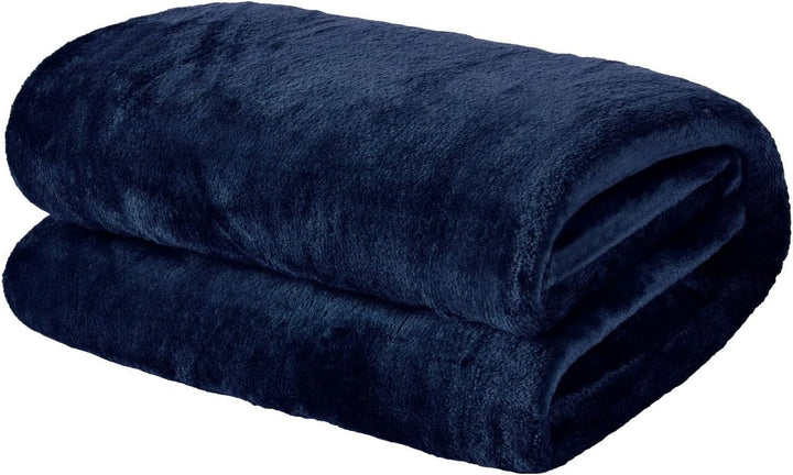 Cuvertură de pat Brentford's Ultra Soft Fleece, Silver Grey, Large Double - 150 X 200Cm Paturi si Cuverturi Besuche den Brentfords-Store Albastru marin 120 X 150 Cm