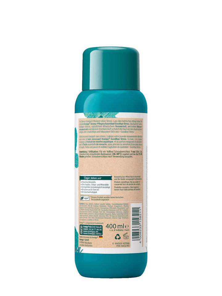 Kneipp Aroma, spuma pentru baie, Goodbye Stress, 400 ml Naty Shop