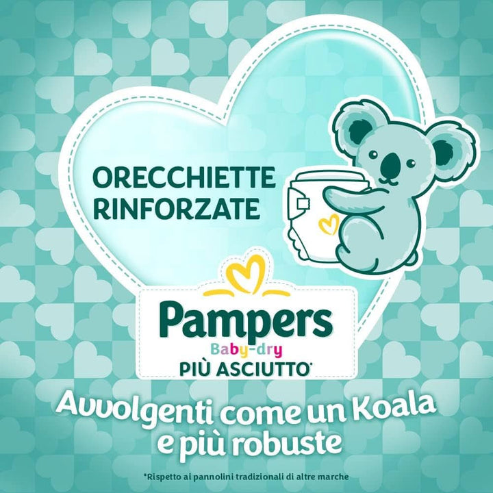 Pampers Baby Dry Junior, 176 scutece, mărimea 5 (11-25 kg) Mama si Copilul Naty Shop