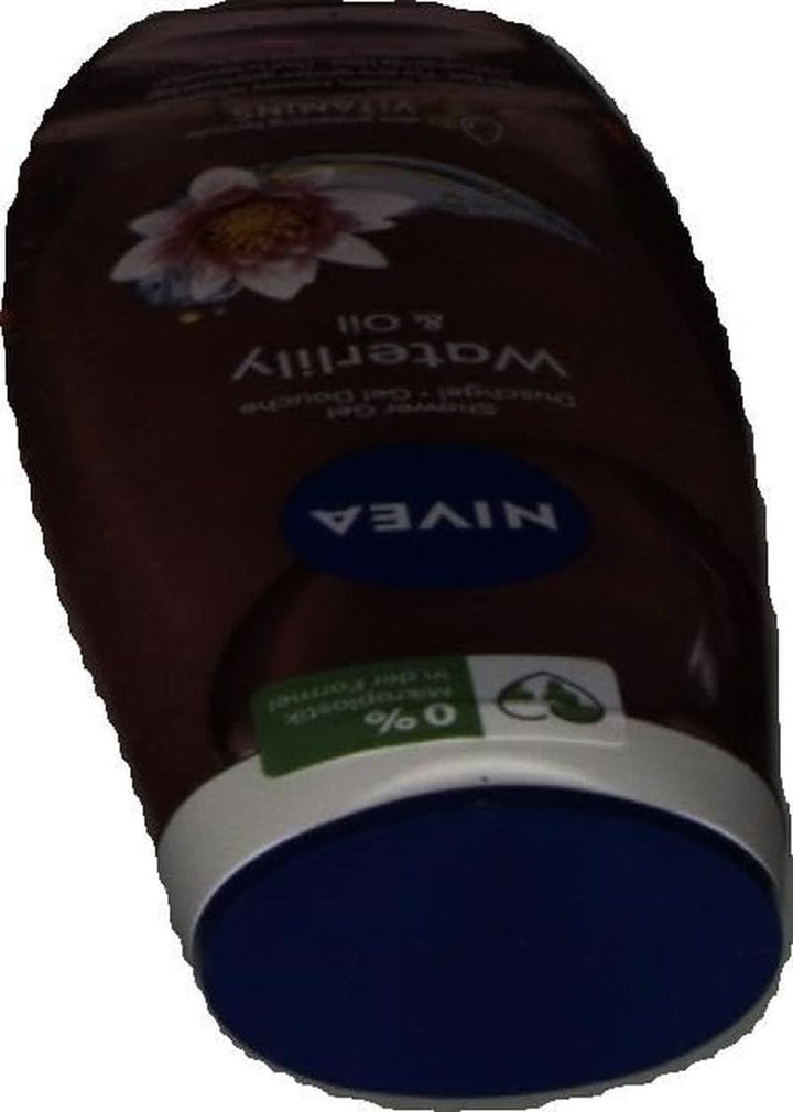 NIVEA Waterlily & Oil, Gel de duș cu parfum proaspăt de nufăr, pH neutru, 250 ml Duș și baie Naty Shop