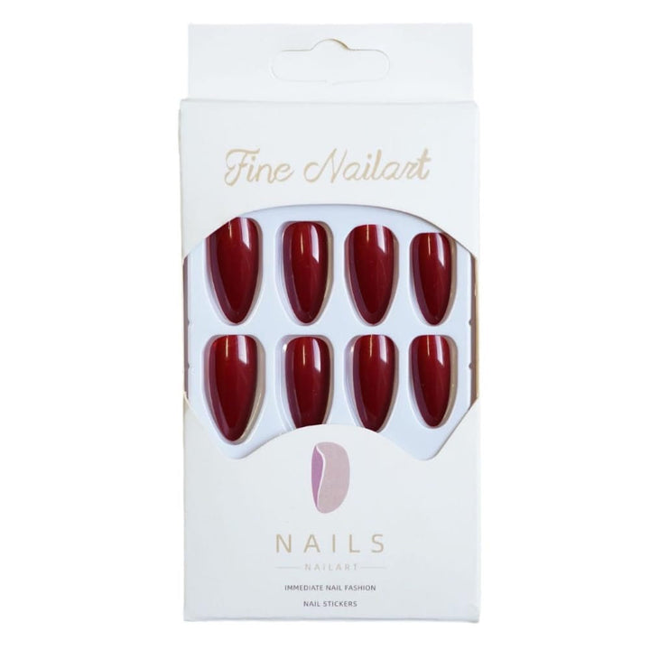 Unghii artificiale, Migdala franțuzească, Lungi, Unghii artificiale cu lipici, Pentru femei, Fete, Accesorii sau idee de cadou, Pentru nuntă, ziua de naștere, Crăciun, Ziua Îndrăgostiților