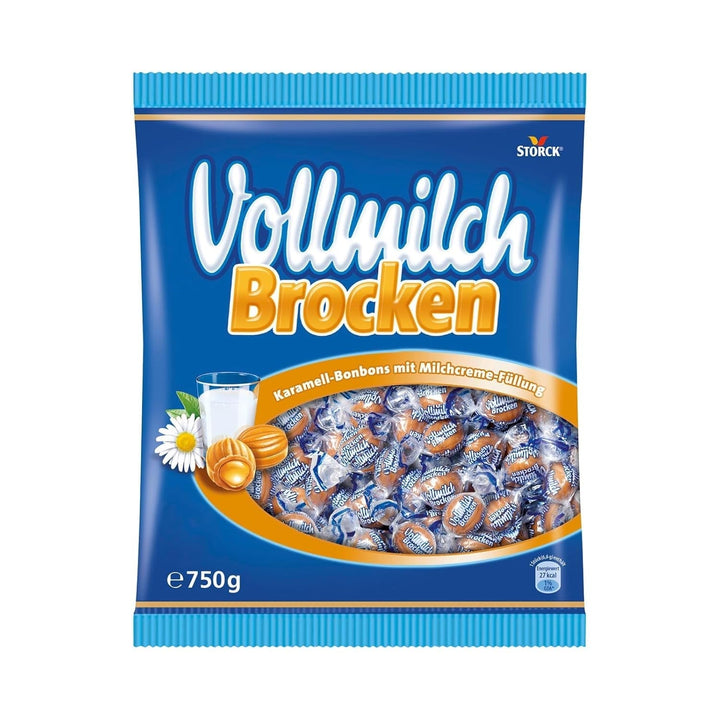 Storck, dropsuri cu diverse umpluturi, pachete mari Naty Shop 750 grame Umplutura cu crema de lapte