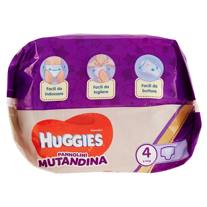 Huggies PANNOLINI Mutandina, scutece de unică folosință, marimea 4 Mama si Copilul Naty Shop