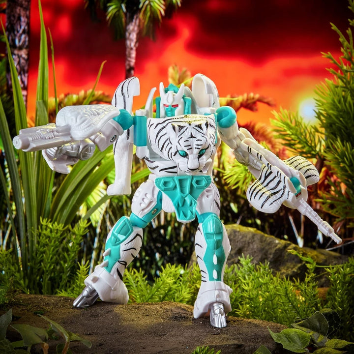 Transformers Toy Vintage Beast Wars, Tigatron Action Figure To Collect (12.5 Cm), pentru adulți și copii 8+, F4225, Multi, mărime unică Action figures Naty Shop