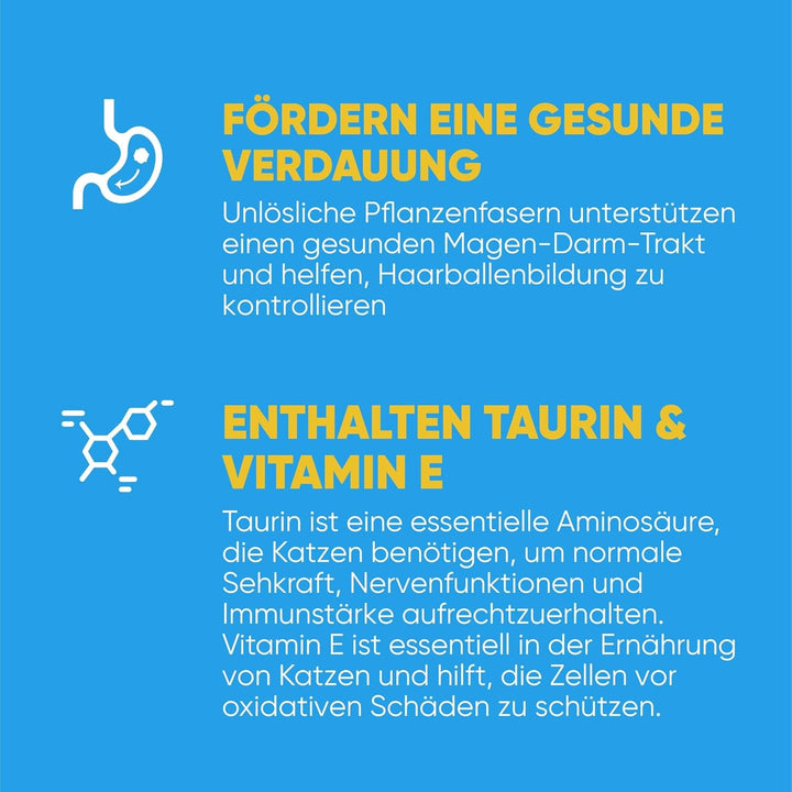 INABA Churu Hairball Control anti Hairball Tratamente premium pentru pisici cu taurină și fibre, pui și ton 20 X 14 G | Fără cereale, fără zahăr, fără subproduse, anti hairball cat