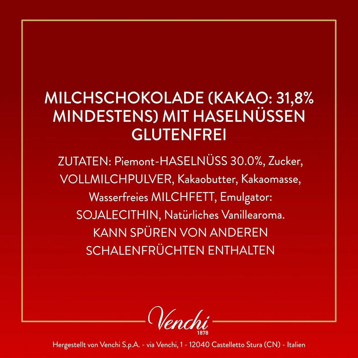 Venchi, Colecția de Crăciun - Gross&Buono, 300 grame Bomboane de Ciocolata Naty Shop