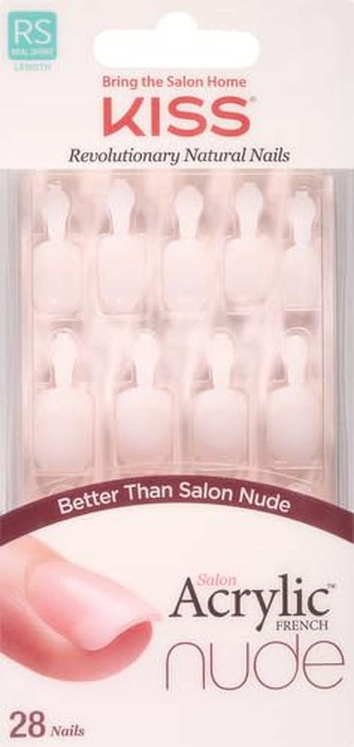 Kiss Nude Nails Unghii Uimitoare (Pachet de 2)