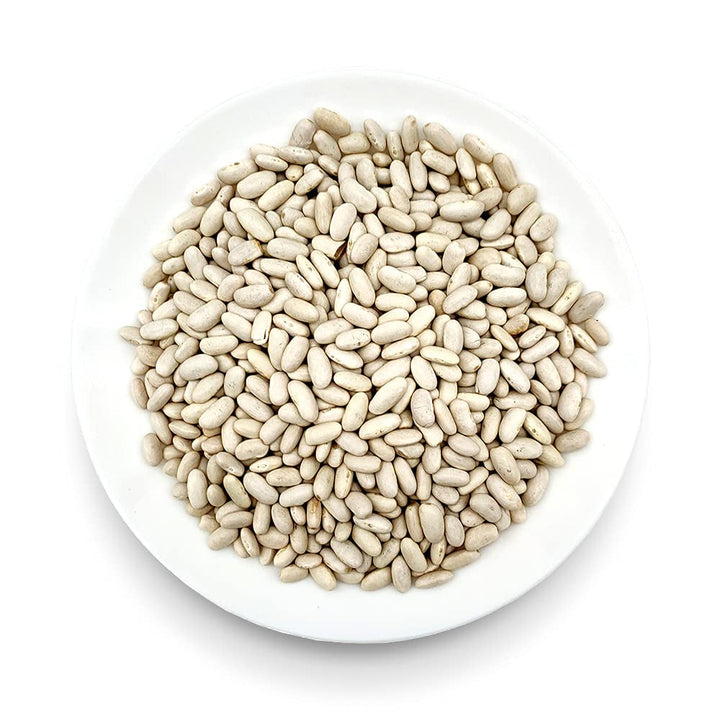 , Fasole bio-canellini 5 kg, leguminoase organice din cultivarea controlată, bogată în Cereale Naty Shop