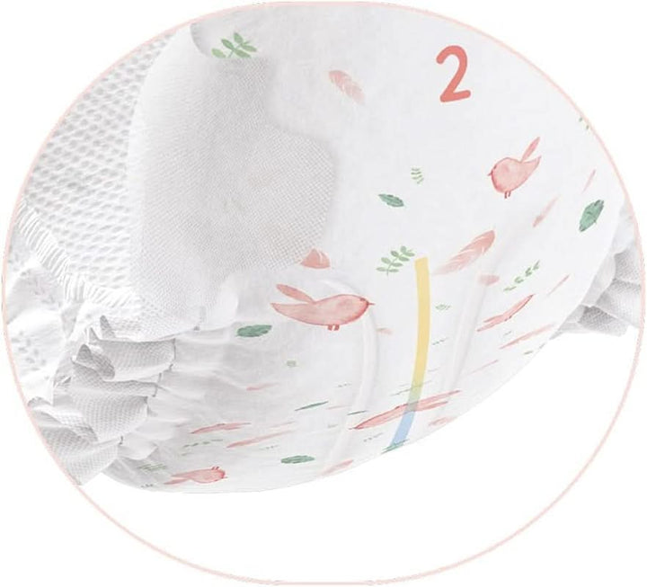 Mama Bear Premium scutece, mărimea 2 (3-6 kg), alb, 168 bucăți (2 pachete de 84) Mama si Copilul Naty Shop