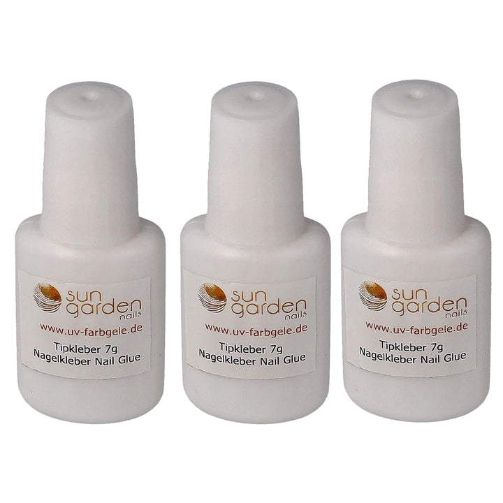 Sun Garden Nails Tipbox 500 Tips Incl. 3 Tips Glue Tips Nail Tips Glue - Modelare Unghii