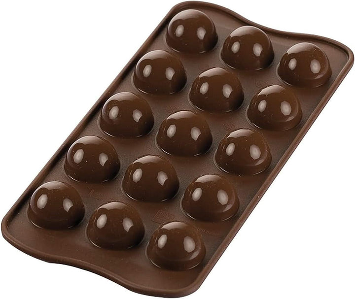 Silikomart 199384, Matriță 3D pentru ciocolată Flacără Bucatarie Naty Shop Tartufino