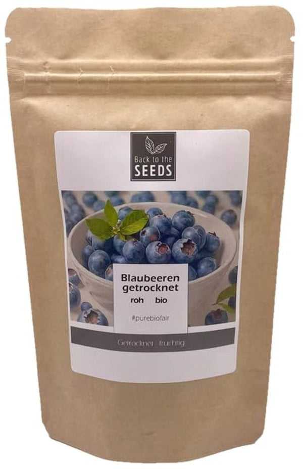 Afine organice uscate, fără adaos de zahăr, 200 g din Peru, fără aditivi și calitatea alimentelor crude Produse deshidratate Naty Shop Titlu implicit