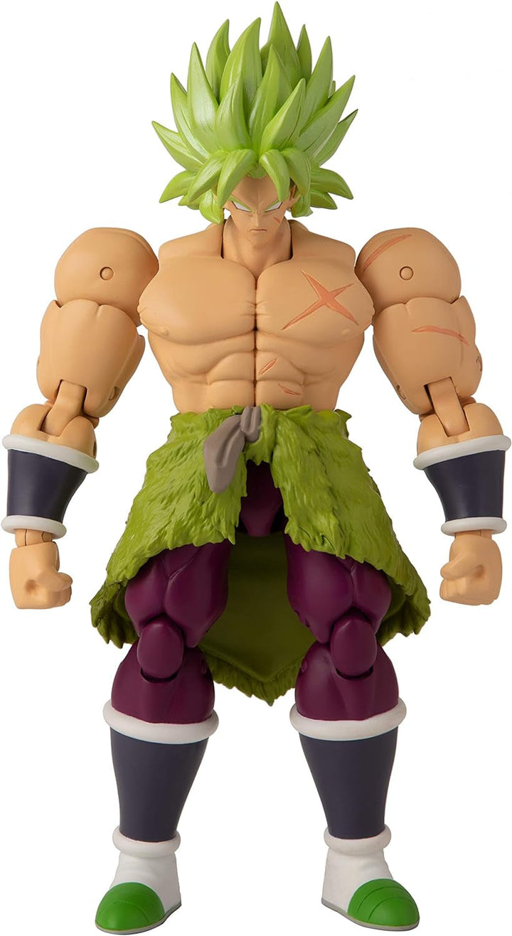 BANDAI - Dragon Ball Super - Figurine Dragon Stars 17 Cm - Super Saiyan Broly - Figura articulată Broly - Licența oficială Dragon Ball - Jucărie pentru copii 4+ ani - 36190J Action figures Naty Shop Super Saiyan Broly