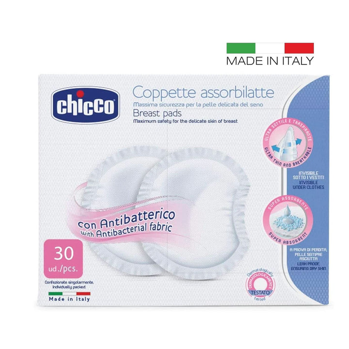 Chicco Acterielle tampoane de alăptare Natural Feeling, 30 bucăți Accesorii Hrana si Alaptare Bebe Naty Shop