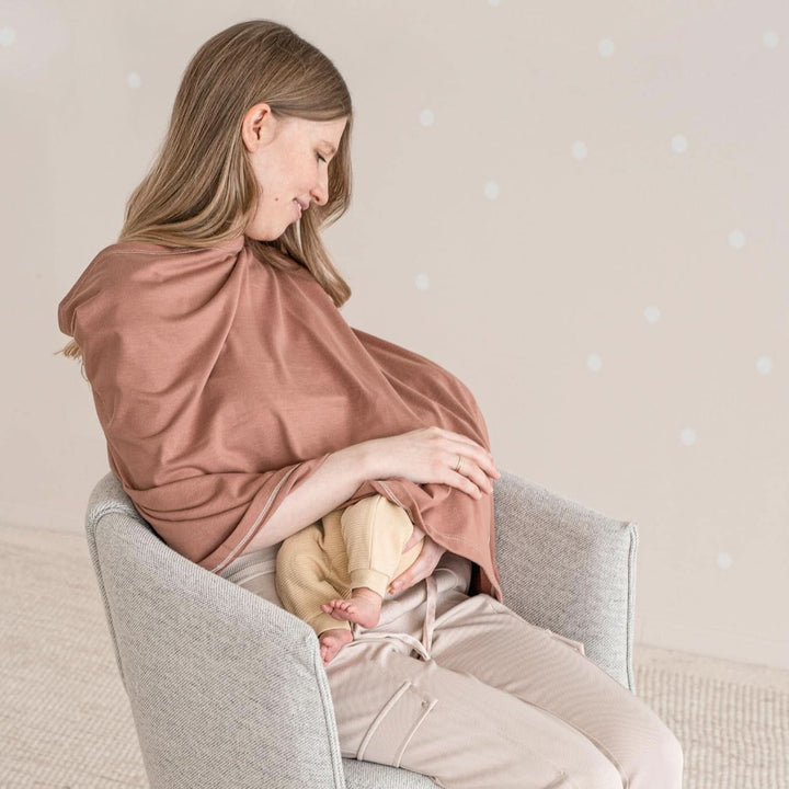 Julius Zöllner Stilltuch Aus 100 Prozent Jersey-Baumwolle, OEKO-TEX STANDARD 100, Made in Germany, Uni Tan Accesorii Hrana si Alaptare Bebe Naty Shop