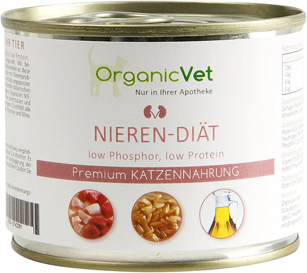 Hrană umedă pentru pisici Veterinary Kidney Diet, pachet de 6 (6 X 200 G)