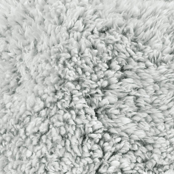 Aqua-Textil Fluffy cuddly pătură 150 X 200 Cm Gri Alb Melange Plush TV pătură Bedspread Sherpa Fleece Oeko-Tex Ottawa Paturi si Cuverturi Besuche den aqua-textil-Store