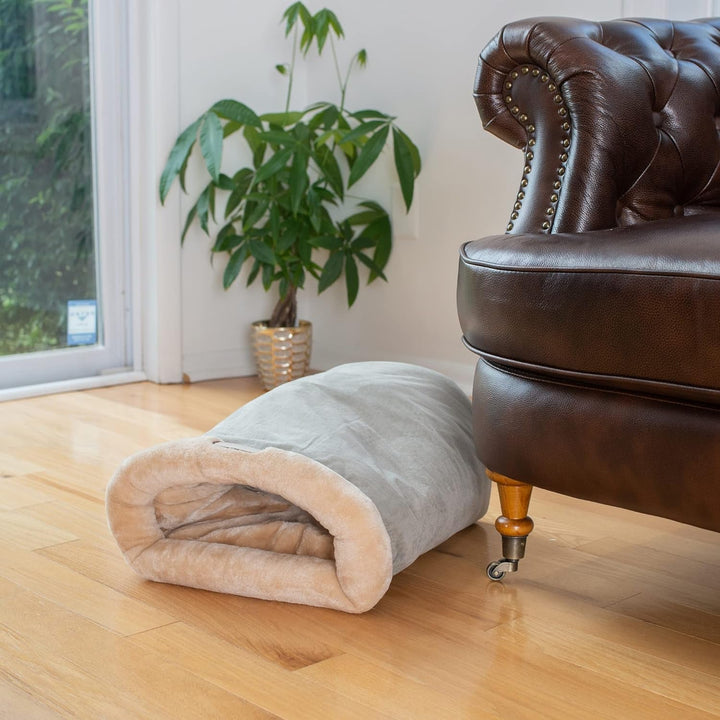 Dimensiuni pat pentru pisici Sage Green, 55 cm x 35 cm