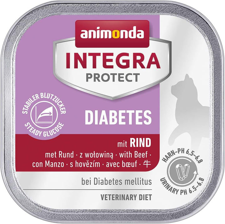 Animonda INTEGRA PROTECT Hrană umedă pentru pisici Sensitive Pure Pork (16 X 100G), recomandată de veterinari pentru alergii alimentare, hrană dietetică dezvoltată de veterinari pentru pisici adulte
