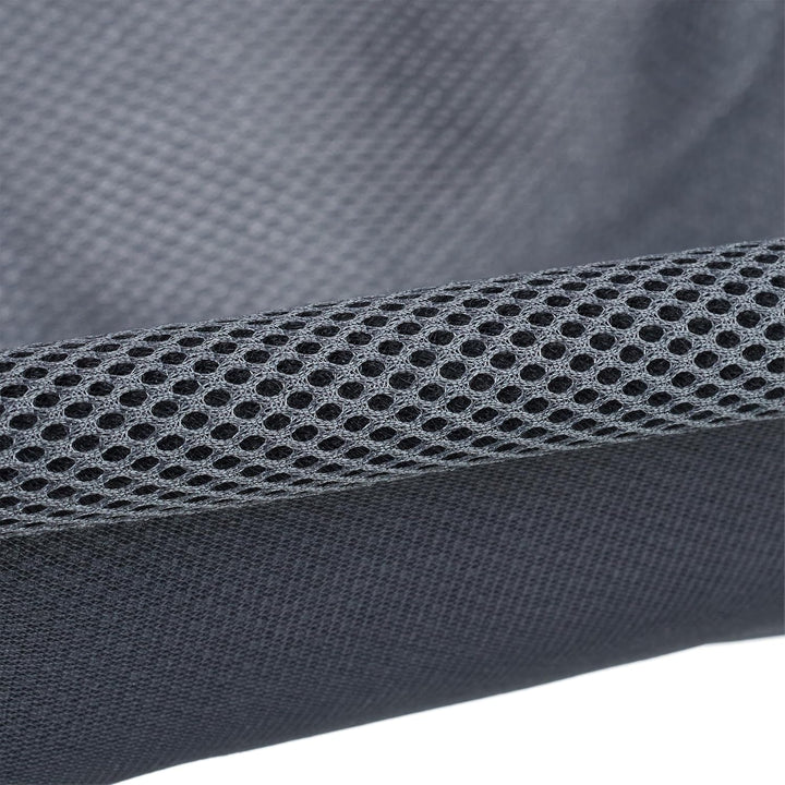 Hamac Relaxdays pentru pisici, scaun suspendat, supraînălțat, ÎxlxA: 27x45x45 cm, pat pentru pisici cu suport, gri/negru