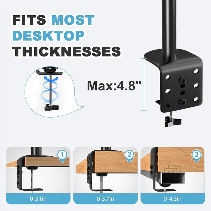Pat pentru pisici pentru birou, pat pentru pisici rotativ la 360°, înălțime reglabilă, fără găurire, pat pentru pisici cu două perne pentru animale de companie, pentru pisici/câini mici, până la 60 lb