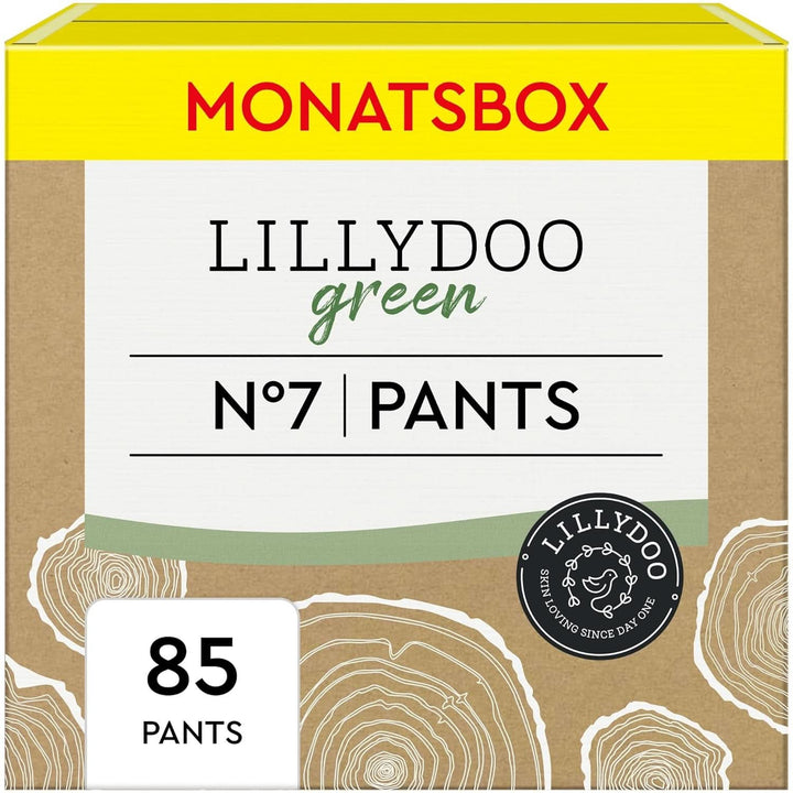 Pantaloni ecologici LILLYDOO, diverse marimi Mama si Copilul Naty Shop Marimea 7 (85 bucati)