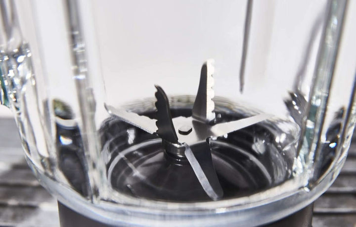 Perfect Mix + LM811D10 - 1200-W-Mixer, Glasierter Edelstahl, Hintergrundbeleuchteter Geschwindigkeitsregler, 3 Programme, Manueller Und Automatischer Reinigungsmodus Mama si Copilul Naty Shop