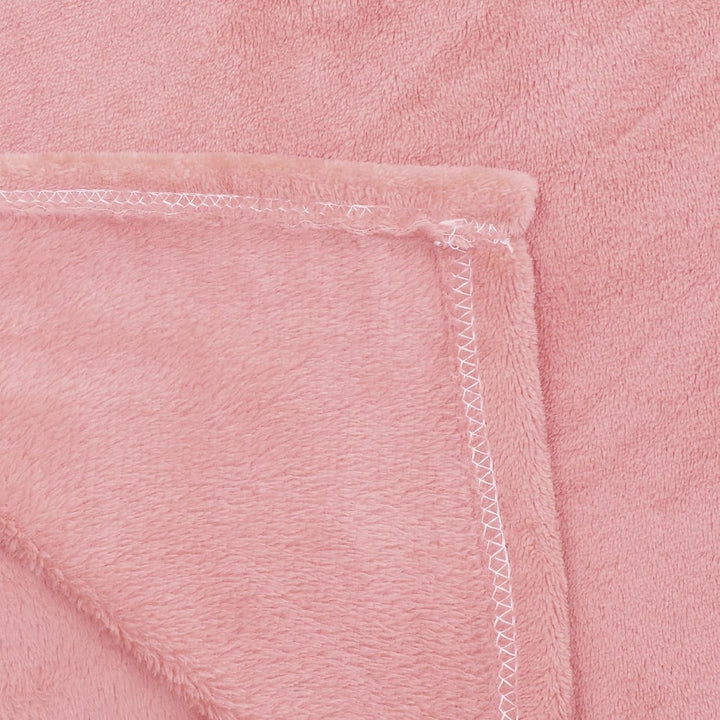 HOMLA Pătură roșie din fleece pufoasă și caldă - pentru canapea și pat Pătură confortabilă Pătură de canapea Pătură de living - ușor de întreținut 150 X 200 cm Roz Paturi si Cuverturi Besuche den HOMLA-Store