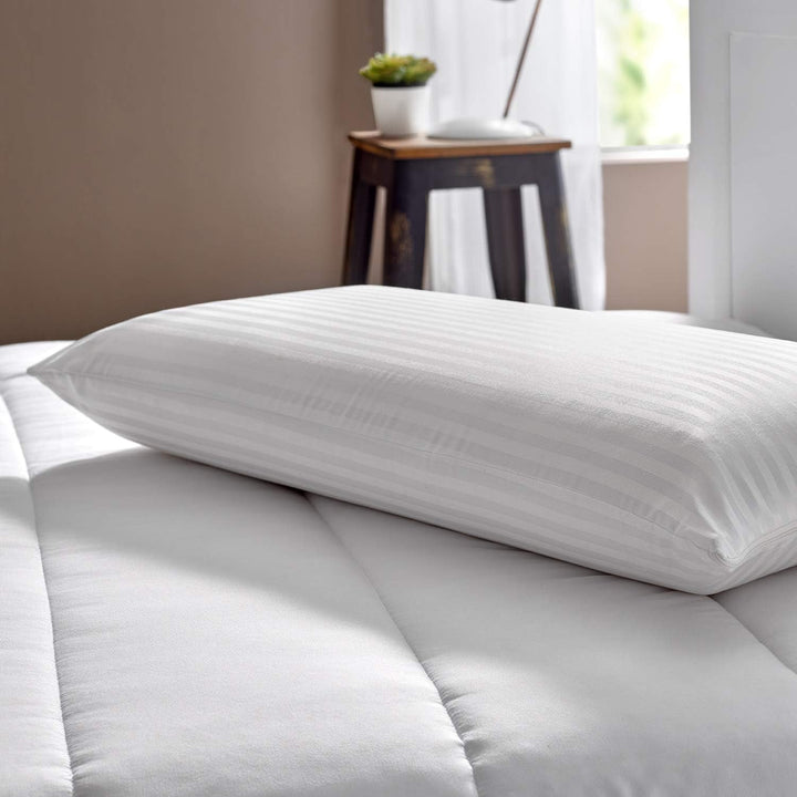 Pikolin Home - Pernă viscoelastică, Protecție împotriva acarienilor, Cu husă dublă, Fermitate medie, 40 X 70 cm, Înălțime 15 cm, Alb Perne standard Naty Shop