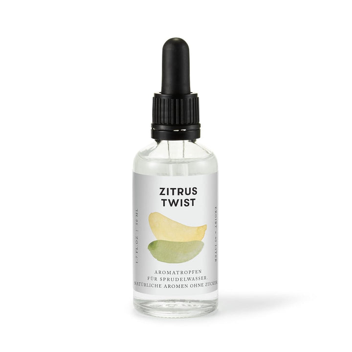 Aarke Aroma picături pentru apă spumantă, gust de zmeură neagră Indulcitori Naty Shop Zitrus Twist
