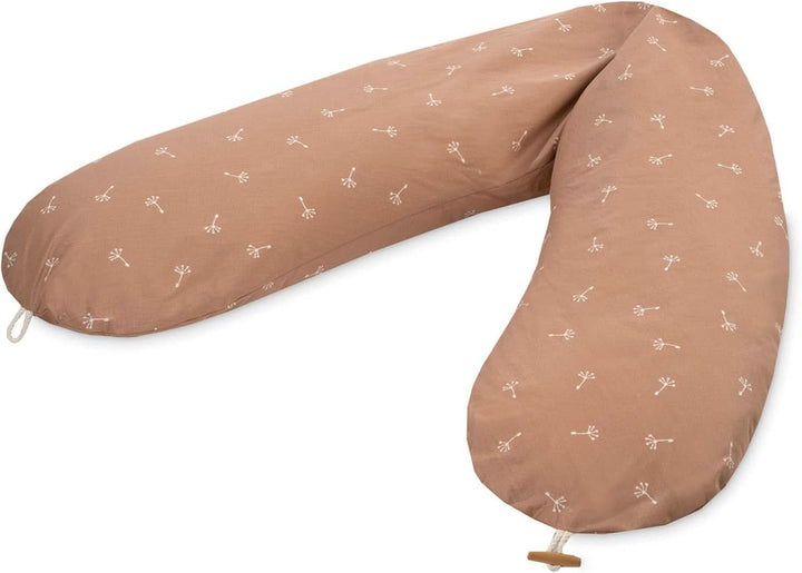 Julius Zöllner Pernă organică pentru alăptare 190 cm, umplutură 42 litri microperle Eps, fabricat în Germania Accesorii Hrana si Alaptare Bebe Naty Shop Flowery