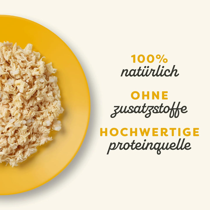 Applaws 100% hrană umedă naturală pentru pisici, piept de pui în bulion - pachet cu 12 pungi de X 70G