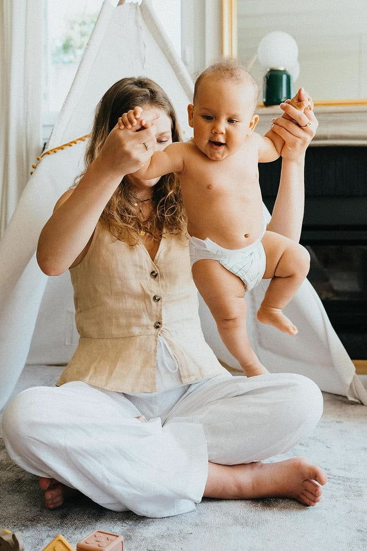 Love & Green, scutece marimea 3, hipoalergenice, fara clor Mama si Copilul Naty Shop