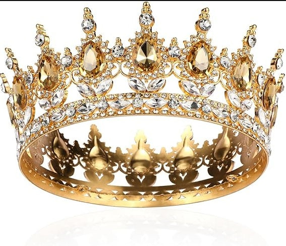 Coronita aurie cu pietre