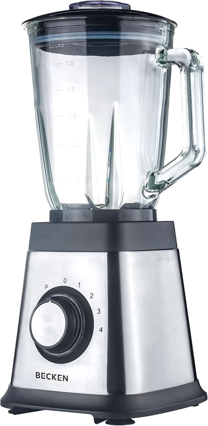 Mixer Aus Glas, 1,5 L, 1000 W, Edelstahl Mama si Copilul Naty Shop