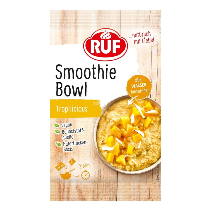 RUF Smoothie Bowl Berry Bunch, 50 grame Cereale Naty Shop Tropilicious 50 grame