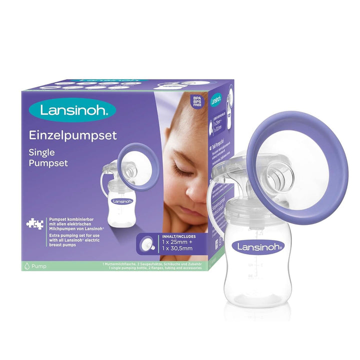 Lansinoh Pump Set - set intretinere / schimb piese pentru pompe de sân electrice Accesorii Hrana si Alaptare Bebe Naty Shop
