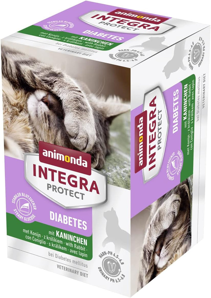 Animonda INTEGRA PROTECT Hrană umedă pentru pisici Sensitive Pure Pork (16 X 100G), recomandată de veterinari pentru alergii alimentare, hrană dietetică dezvoltată de veterinari pentru pisici adulte