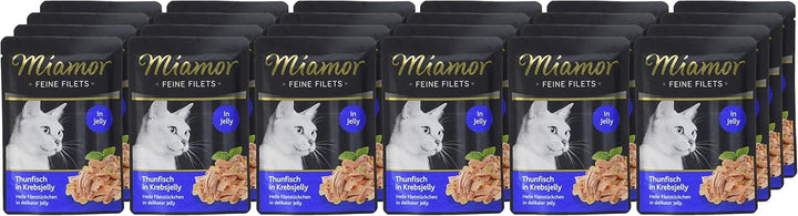 Fileuri fine în jeleu ton în jeleu de crab 24X100G