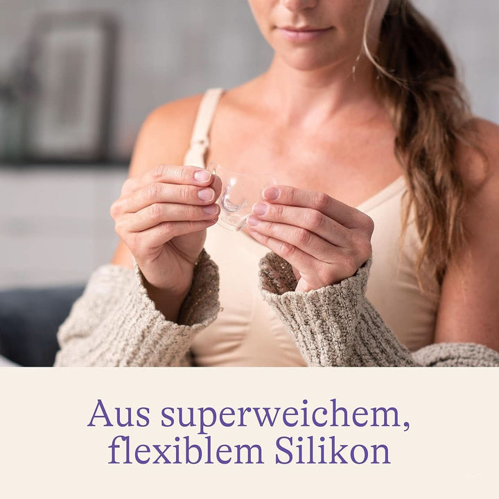 Lansinoh Stillhütchen 24 Mm (Größe 2), 2 Stück Inkl. Aufbewahrungsbox - Angenehmes Tragegefühl - Trotz Anlegeschwierigkeiten Weiter Stillen Accesorii Hrana si Alaptare Bebe Naty Shop