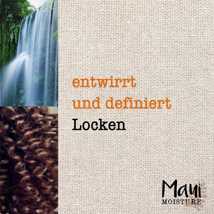 Maui Moisture Curl Quench + Coconut Oil, balsam, 385 ml Duș și baie Naty Shop