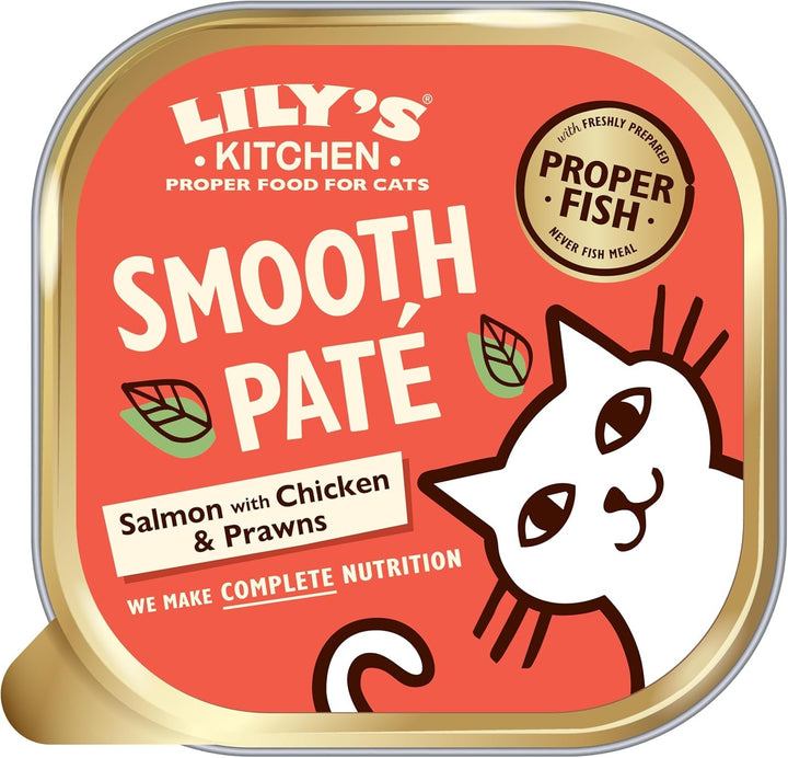 Lily'S Kitchen Hrană umedă naturală pentru pisici adulte, bol, pui - pateu, rețetă fără cereale (19 boluri X 85G)