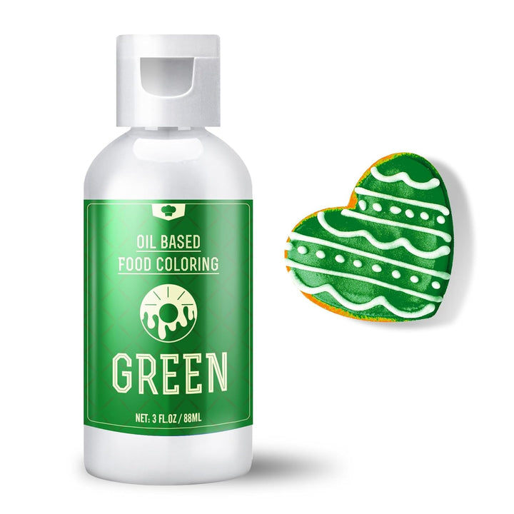 Colorant alimentar liposolubil pentru ciocolată - 88 ml colorant alimentar pe bază de ulei pentru fondant, copt, prăjituri, fursecuri - Colorant alimentar lichid fără aromă pentru unt de cacao, prăjituri, cremă de unt (alb)