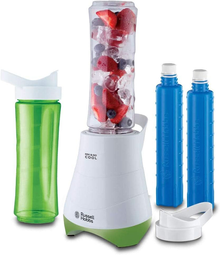 Russell Hobbs Mixer - Standmixer & Smoothie Maker to Go [23.500 U/Min Power-Motor] Inkl. 1X Mixbehälter 600Ml (Bpa-Frei, Spülmaschinen- & Bruchfest Inkl. Deckel) Zerkleinerer, Edelstahl, 23472-56 Bucatarie Naty Shop Mixer Alt