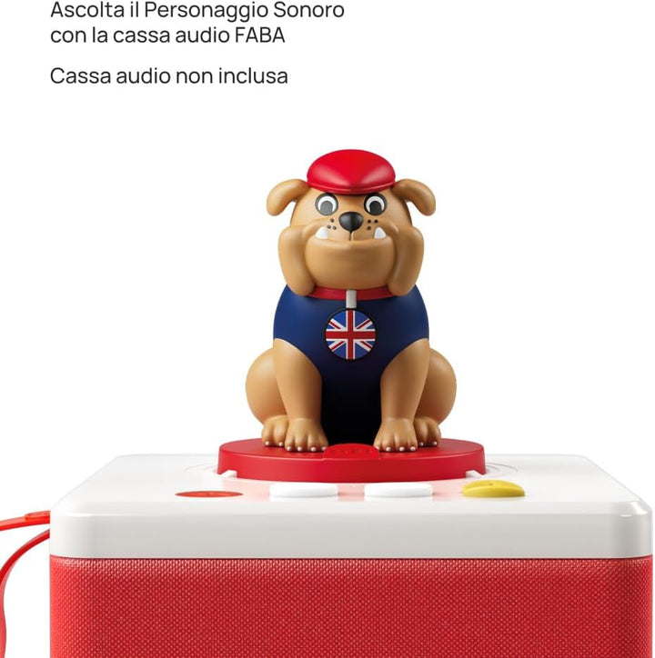 Sound figure - Happy English - muzică și cântece în limba engleză - jucărie cu conținut educațional, versiune italiană, băieți și fete de toate vârstele Jucarii Bebe Naty Shop